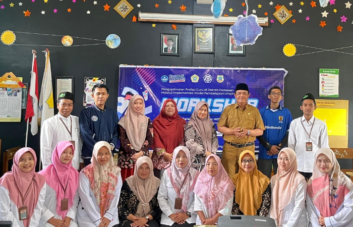 SINERGI: Peserta workshop dan pelatihan di SDIT Al Kautsar, Desa Kebonduren, Ponggok, Kabupaten Blitar, pada Selasa(20/8/2024)