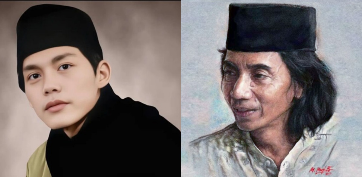 Gus Iqdam turut menyampaikan bela sungkawa atas kepulangan Gus Lik ke Rahmatullah