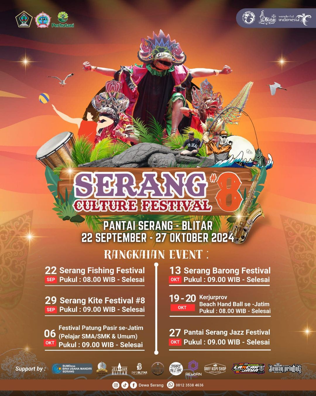 Serang Culture Festival 2024 hadirkan rangkaian acara yang menarik dan seru