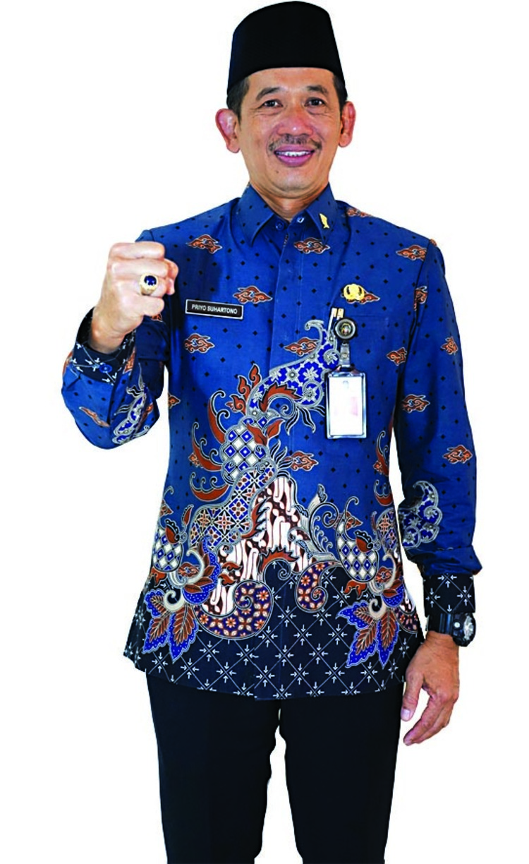 Sekretaris Daerah (Sekda) Kota Blitar Priyo Suhartono