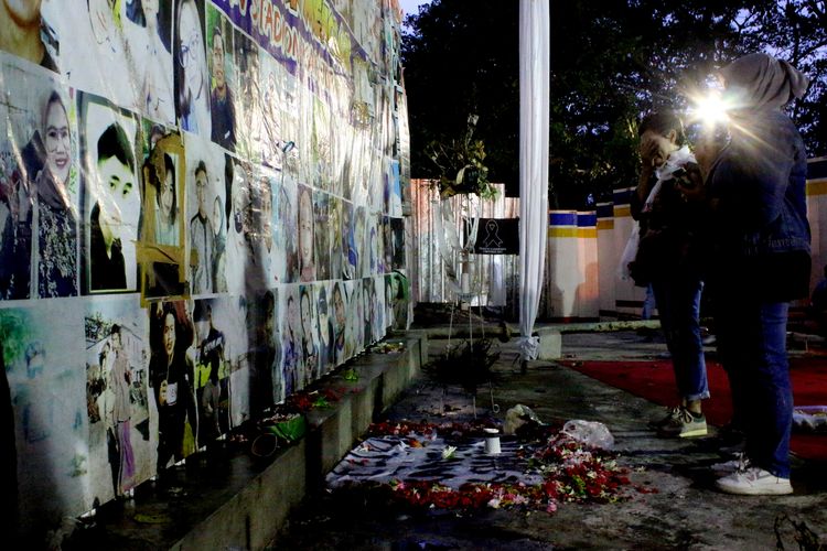 Acara penghormatan dalam rangka peringatan dua tahun Tragedi Kanjuruhan
