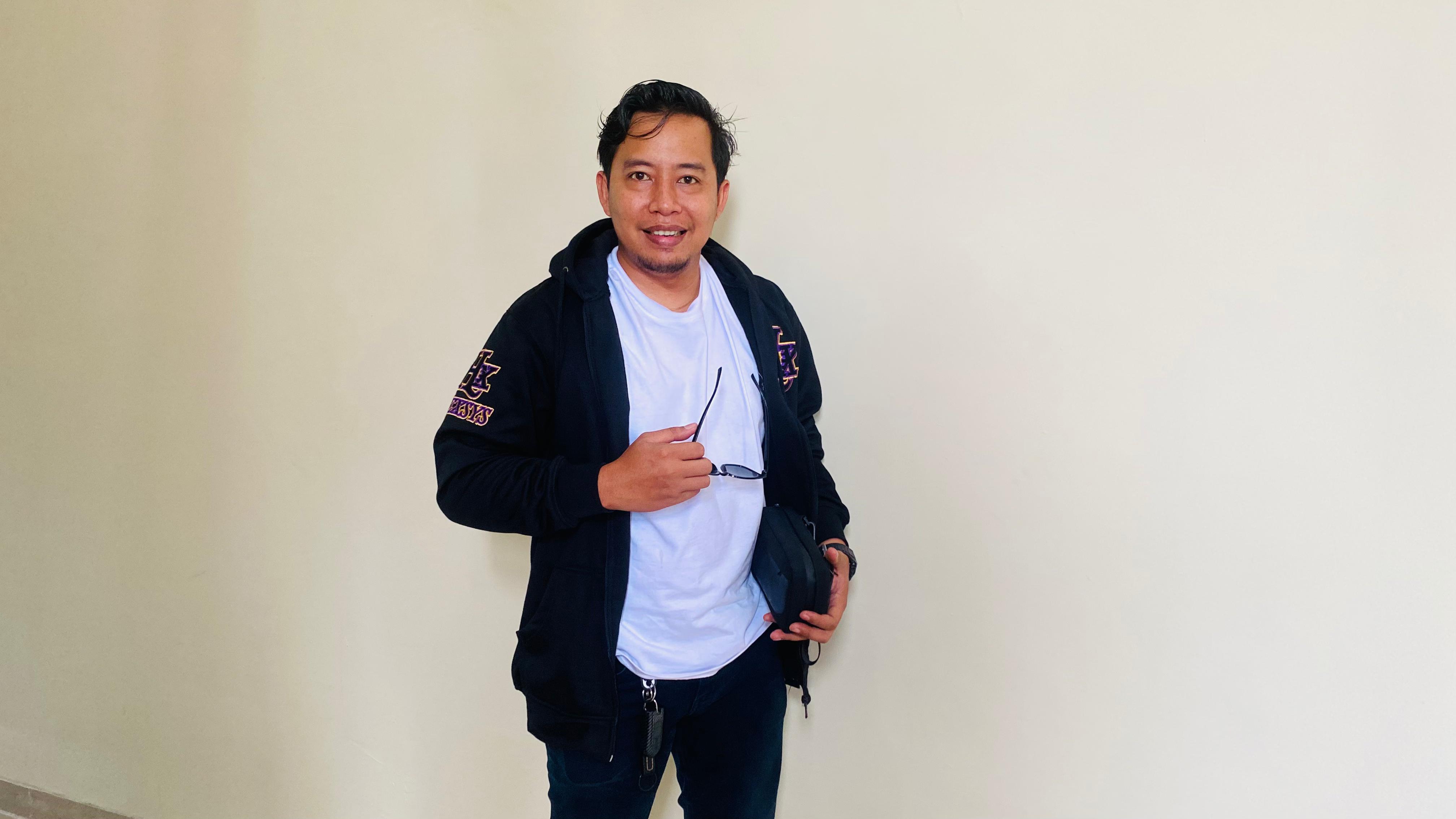 KEKINIAN: Abing Santoso selalu memberikan pembelajaran yang unik dan menyenangkan