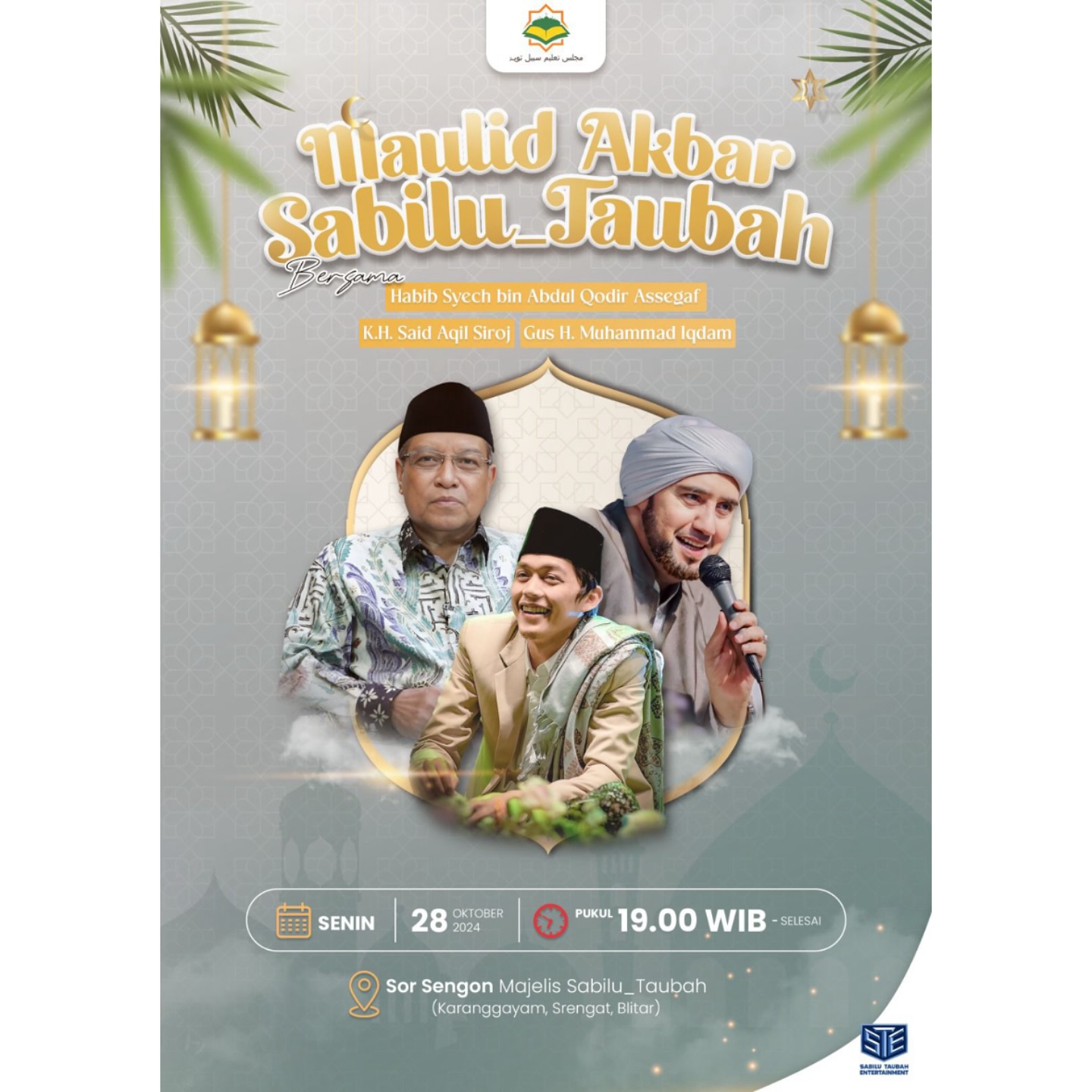 Majelis Sabilu Taubah menggelar acara Maulid Akbar pada Oktober 2024