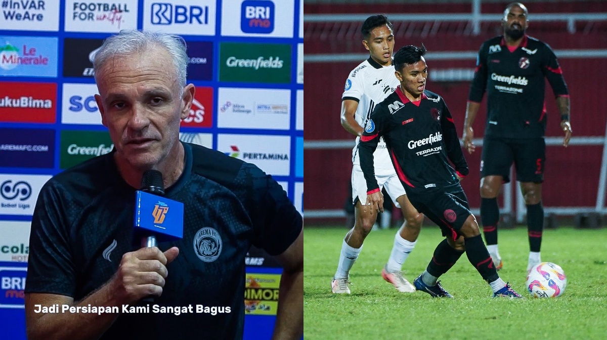 Joel Cornelli mengungkapkan penyebab kekalahan Arema FC saat melawan Persija Jakarta