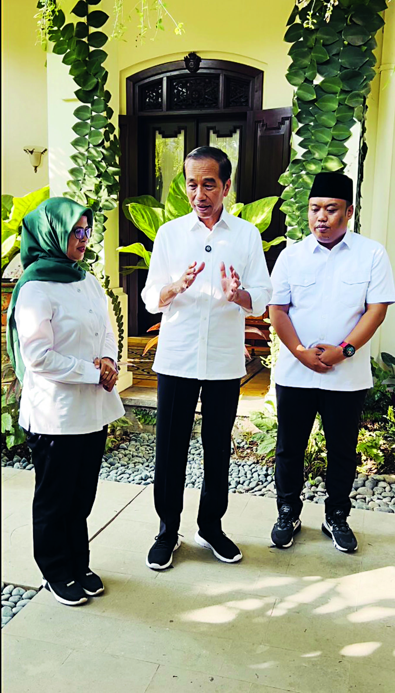 WEJANGAN: Rindu bertemu dengan mantan presiden, Joko Widodo