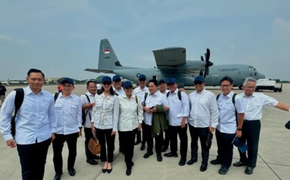 Menteri Agraria dan Tata Ruang/Kepala Badan Pertanahan Nasional (ATR/BPN), Nusron Wahid dan Wakil Menteri ATR/Wakil Kepala BPN, Ossy Dermawan telah tiba di Magelang, Jawa Tengah
