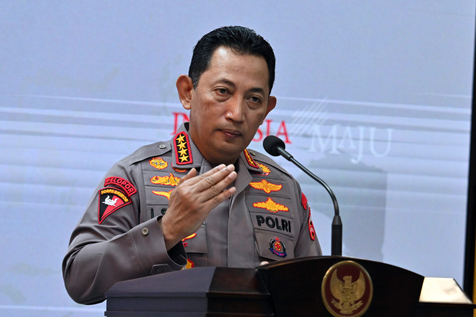 Kepala Kepolisian Negara Republik Indonesia (Kapolri), Jenderal Listyo Sigit Prabowo, menyatakan dukungan penuh terhadap upaya Kementerian Agraria dan Tata Ruang/Badan Pertanahan Nasional (ATR/BPN)