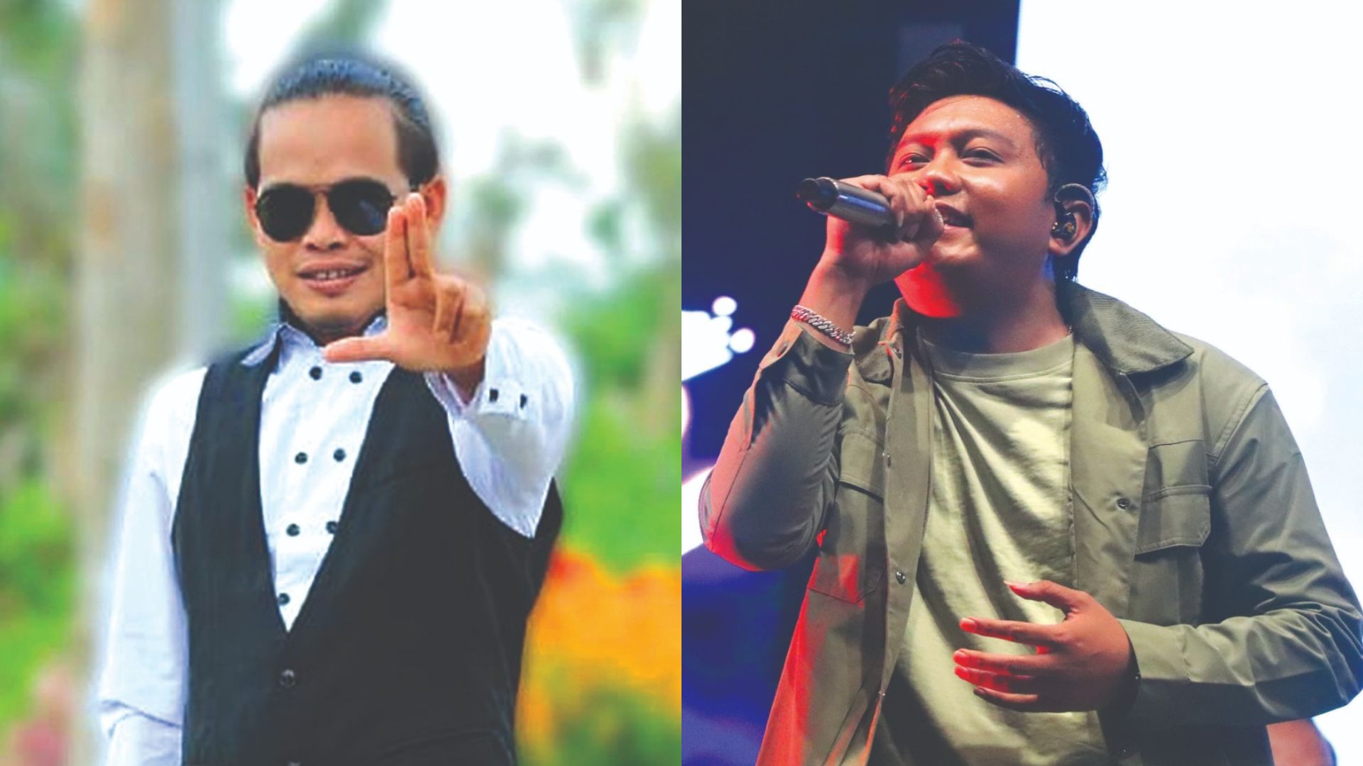 DEMY YOKER (KIRI). DENY CAKNAN (KANAN).