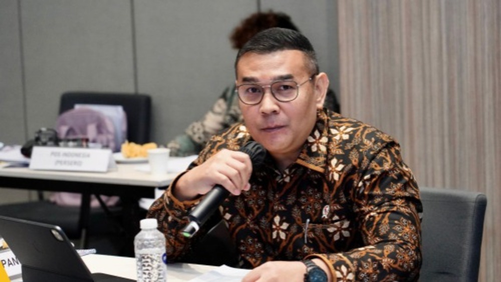 Wamen ATR/Waka BPN dalam kegiatan yang diselenggarakan oleh Komisi Informasi Pusat (KIP), Rabu (13/11/2024).