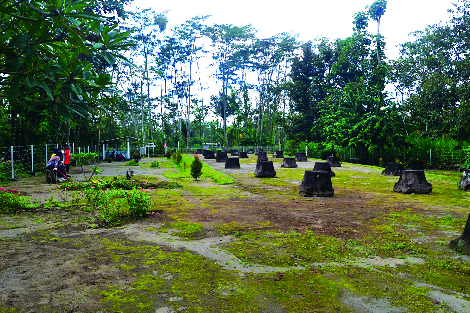 MISTERI: Situs Balekambang di Desa Modangan, Kecamatan Nglegok, merupakan salah satu tempat pendapa agung Kerajaan Majapahit.