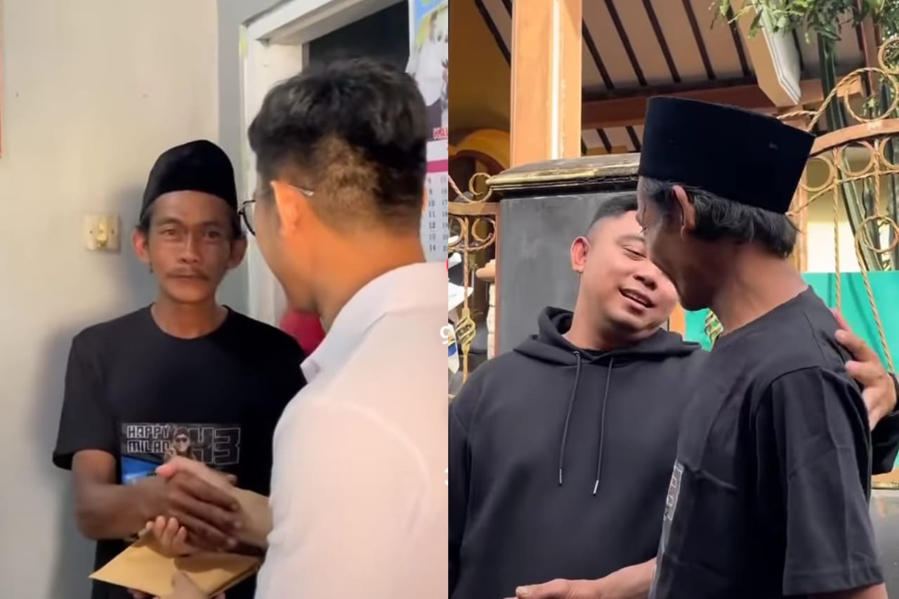 Netizen mengunjungi rumah Pak Sun, pedagang es teh yang viral pada Selasa, (3/12/2024) setelah mendapat perlakuan tidak menyenangkan dari Gus Miftah dalam sebuah pengajian di Magelang.