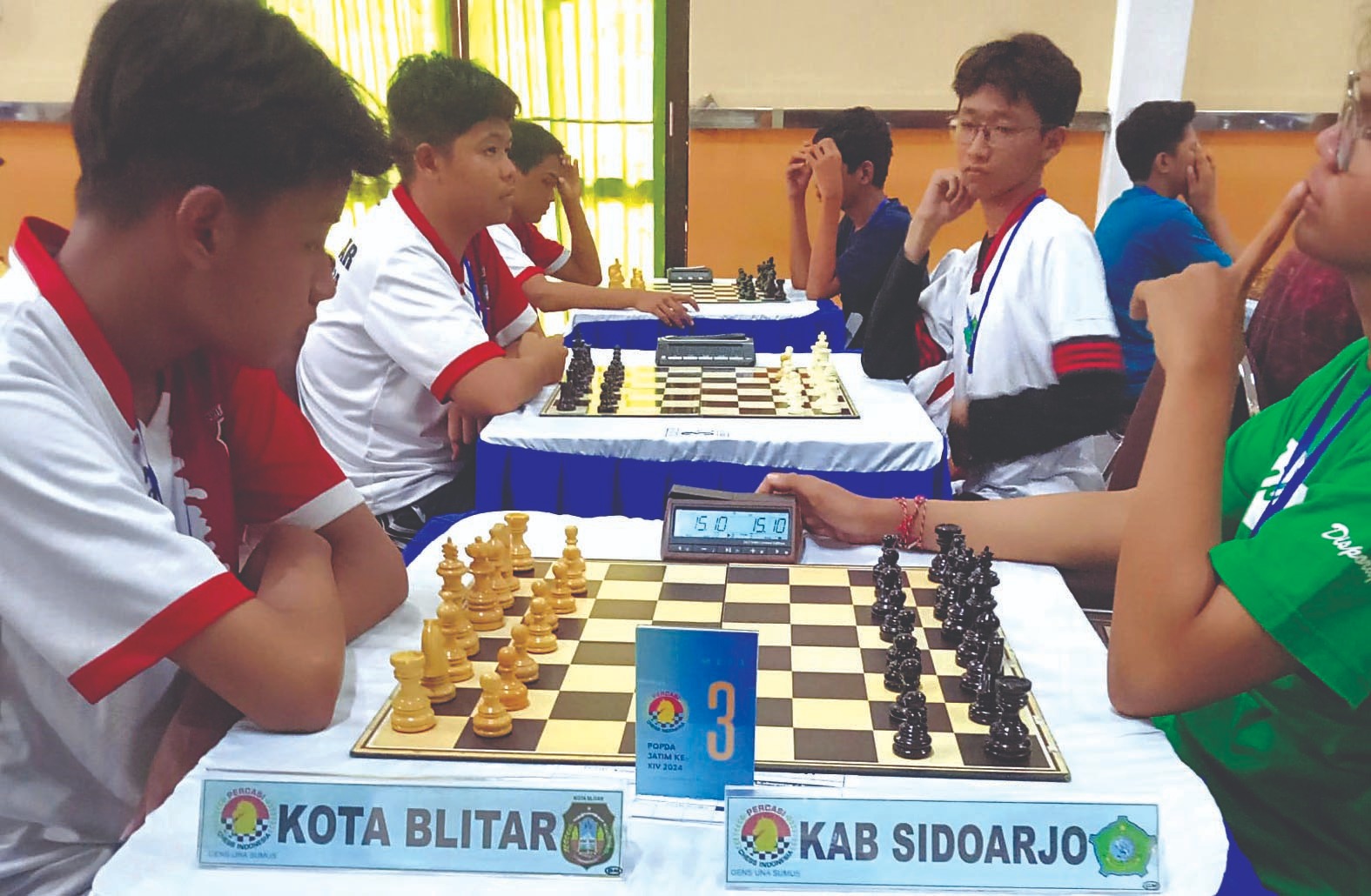 TERASAH : Atlet Percasi sedang berlatih untuk menghadapi Pekan Olahraga Provinsi (Porprov) Jawa Timur tahun depan.
