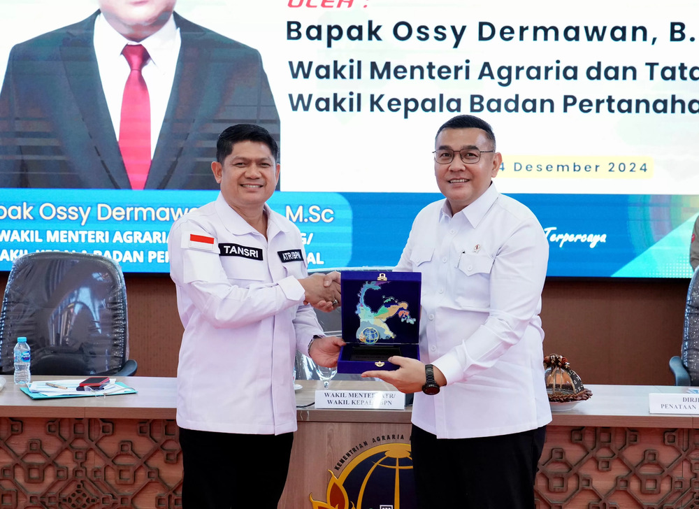 Wakil Menteri Agraria dan Tata Ruang/Wakil Kepala Badan Pertanahan Nasional (Wamen ATR/Waka BPN), Ossy Dermawan