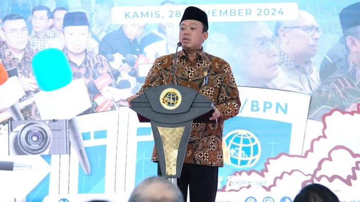Menteri Agraria dan Tata Ruang/Kepala Badan Pertanahan Nasional (ATR/BPN), Nusron Wahid
