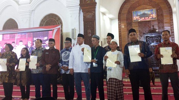 Nusron Wahid bagikan sertifikat tanah gratis