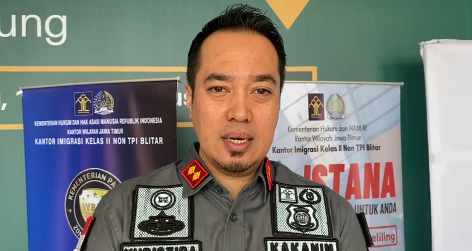 Kepala Kantor Imigrasi Kelas II Non TPI Blitar, Arief Yudistira