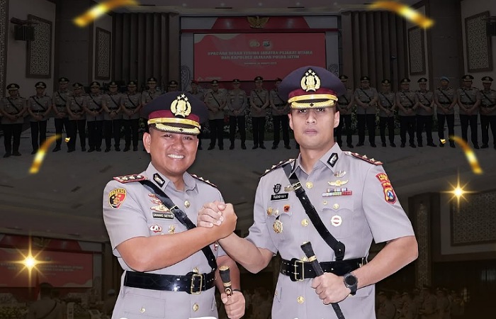 Potret AKBP Danang Setyo dan AKBP Titus Yudho Uly