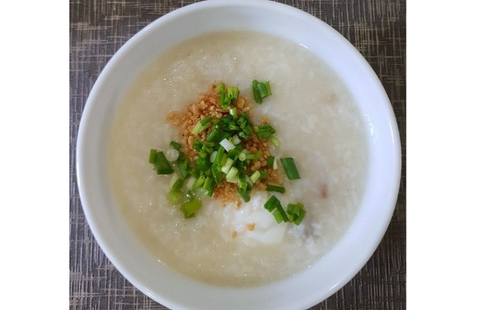Bubur yang menjadi pantangan orang Tionghoa saat perayaan Imlek