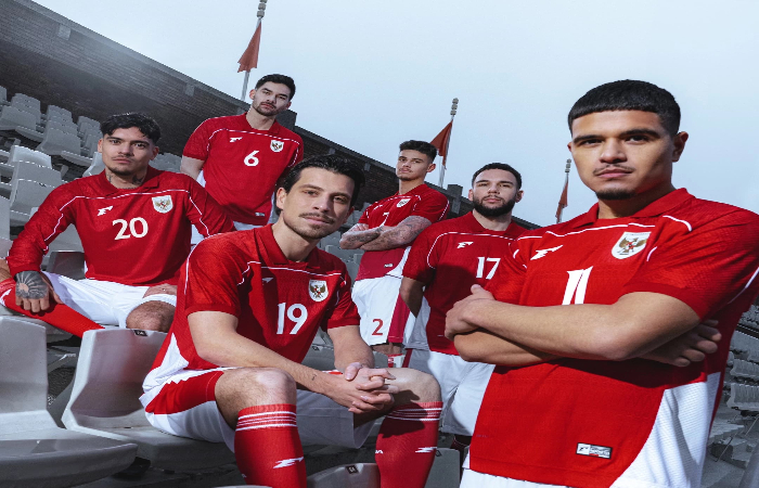 Jersey Timnas Indonesia 2025 terbaru untuk mengarungi lanjutan kualifikasi Piala Dunia 2026 Round 3