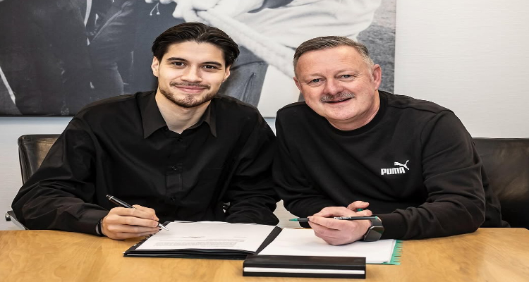 KARIER CEMERLANG: Kevin Diks menandatangani kontrak dengan klub Bundesliga Jerman, Borussia Monchenglabach.