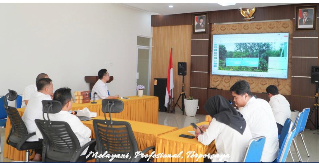 Kantor Pertanahan Kabupaten Ogan Komering Ilir Gelar Ekspose Hasil Pengukuran dan Pemetaan Kadastral