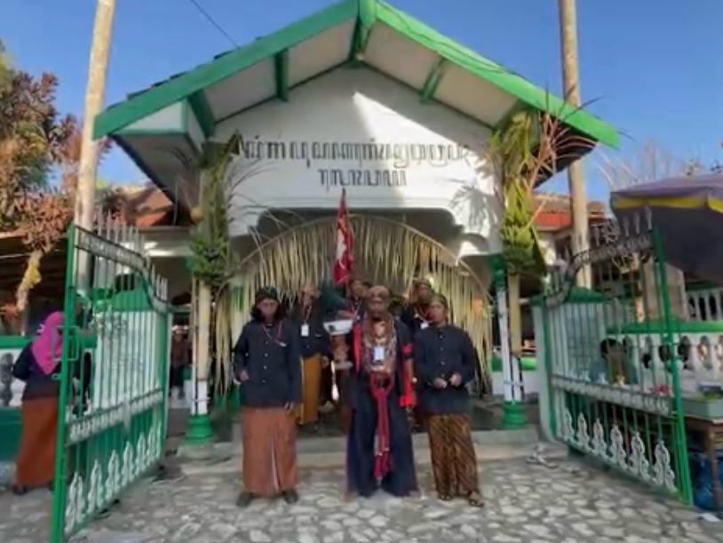 LESTARIKAN BUDAYA: Tradisi Siraman Gong Kyai Pradah yang berlangsung di Lodoyo, Kecamatan Sutojayan Blitar