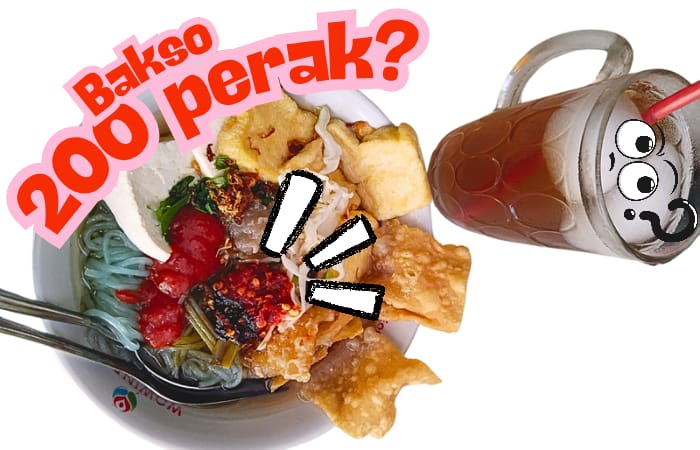 MURAH: Di Tengah Harga Bahan Baku Yang Naik, Ternyata Masih Ada Kuliner Bakso Dengan Harga Yang Sangat Ramah Di Kantong.