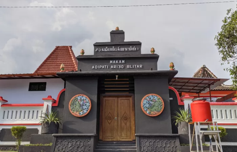 BERSEJARAH: Makam Aryo Blitar yang berlokasi di Kelurahan Blitar, Kecamatna Sukorejo, Kota Blitar.