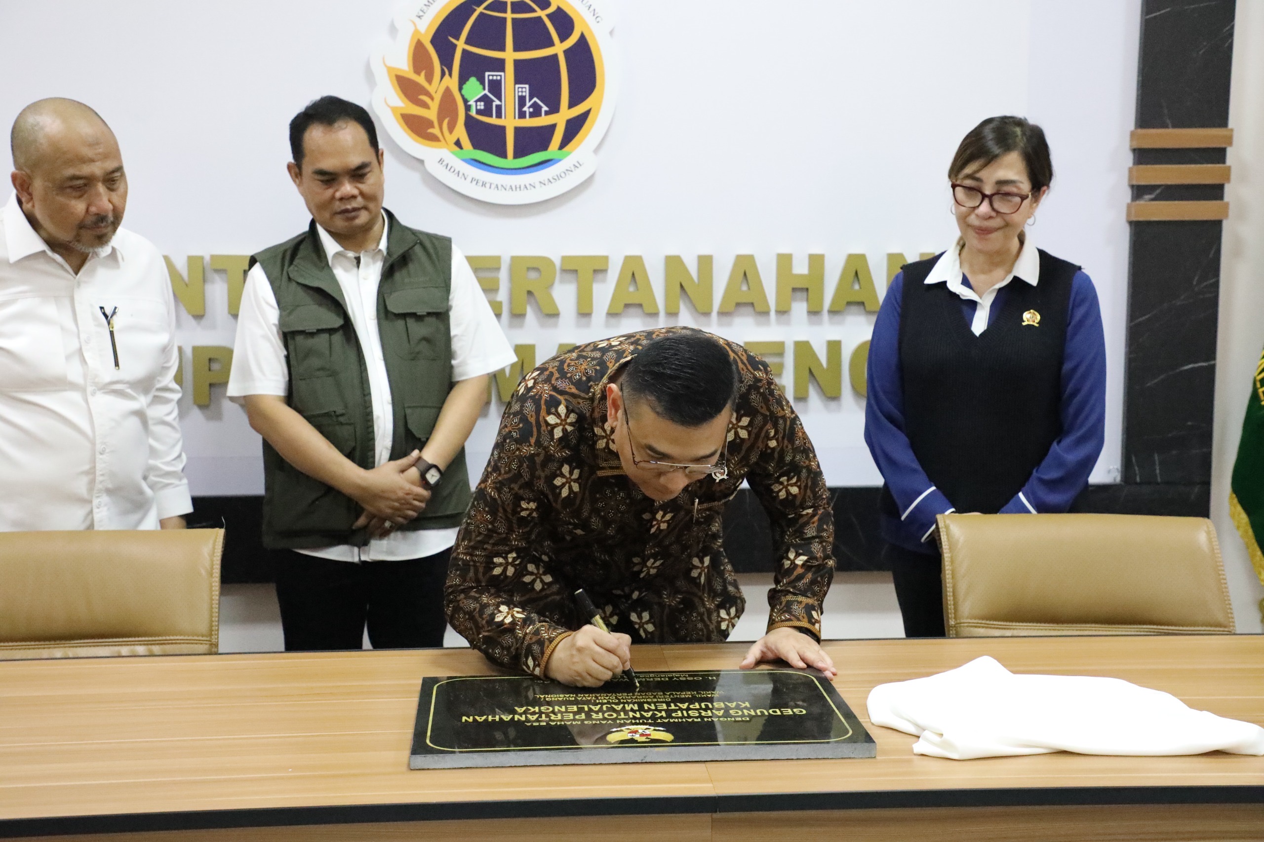 Peresmian Gedung Arsip Kantah Majalengka