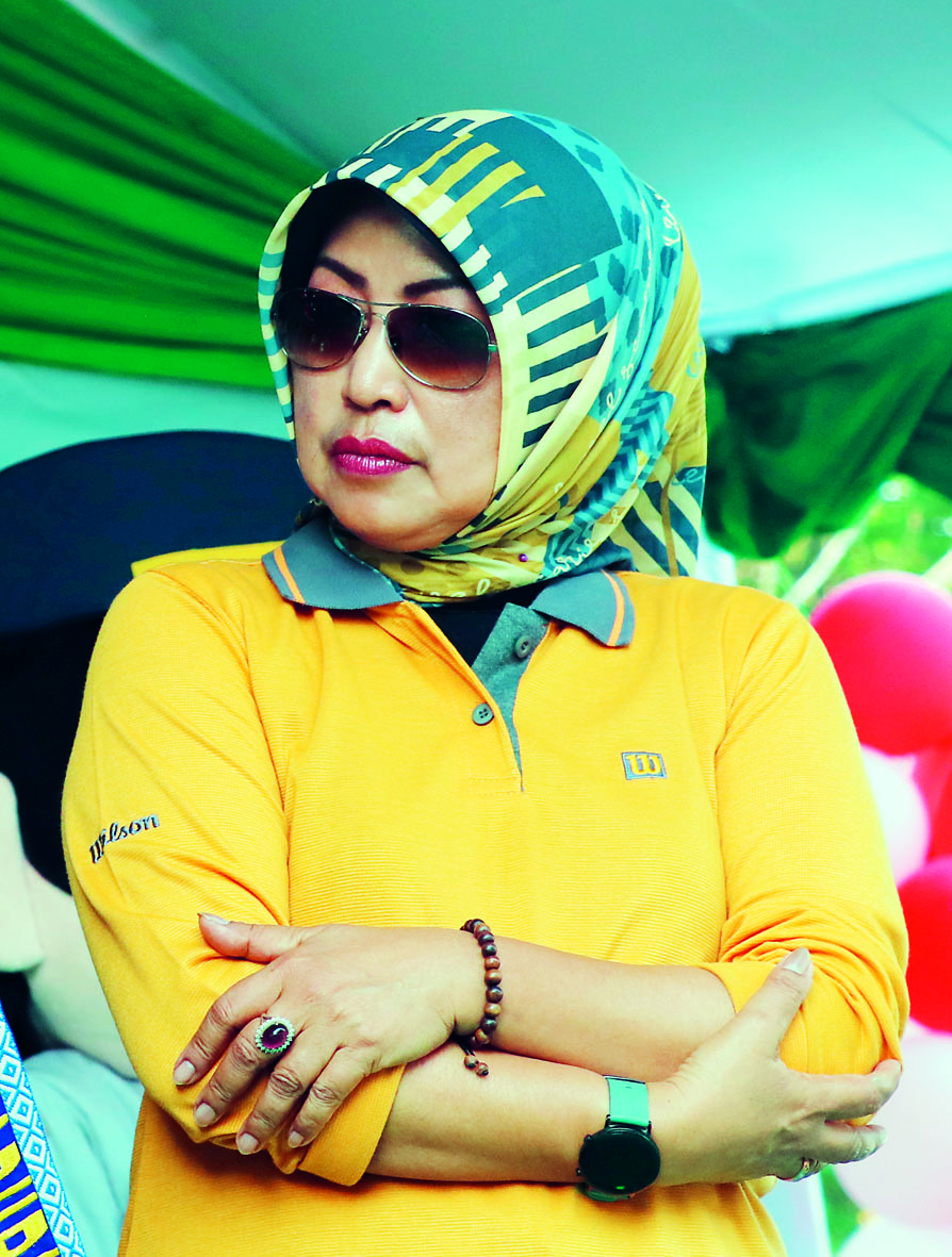 Ketua DPD Partai Golkar Kabupaten Blitar dan anggota DPRD Kabupaten Blitar, Suswati