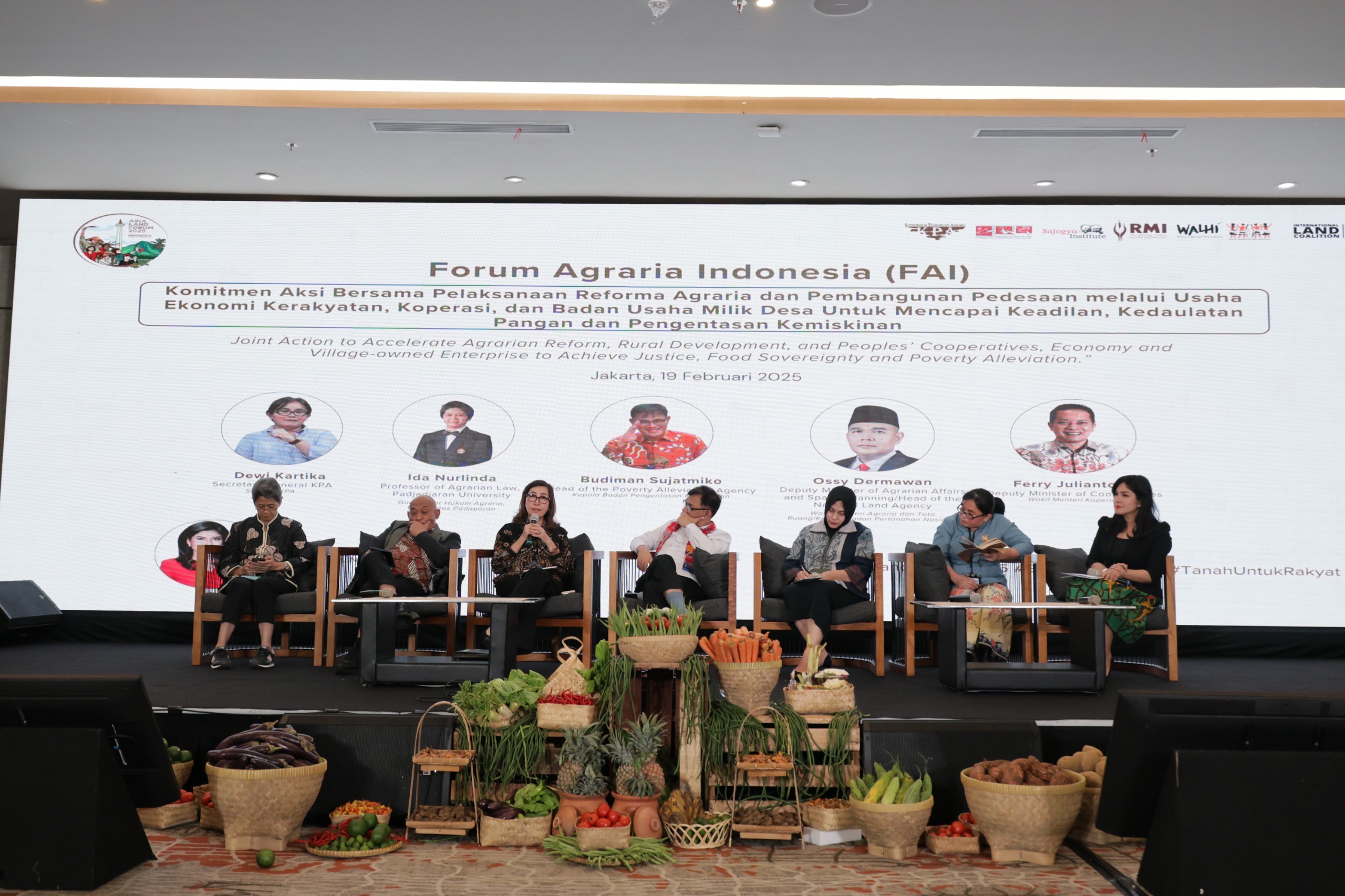 Isi Panel Diskusi dalam Asia Land Forum 2025