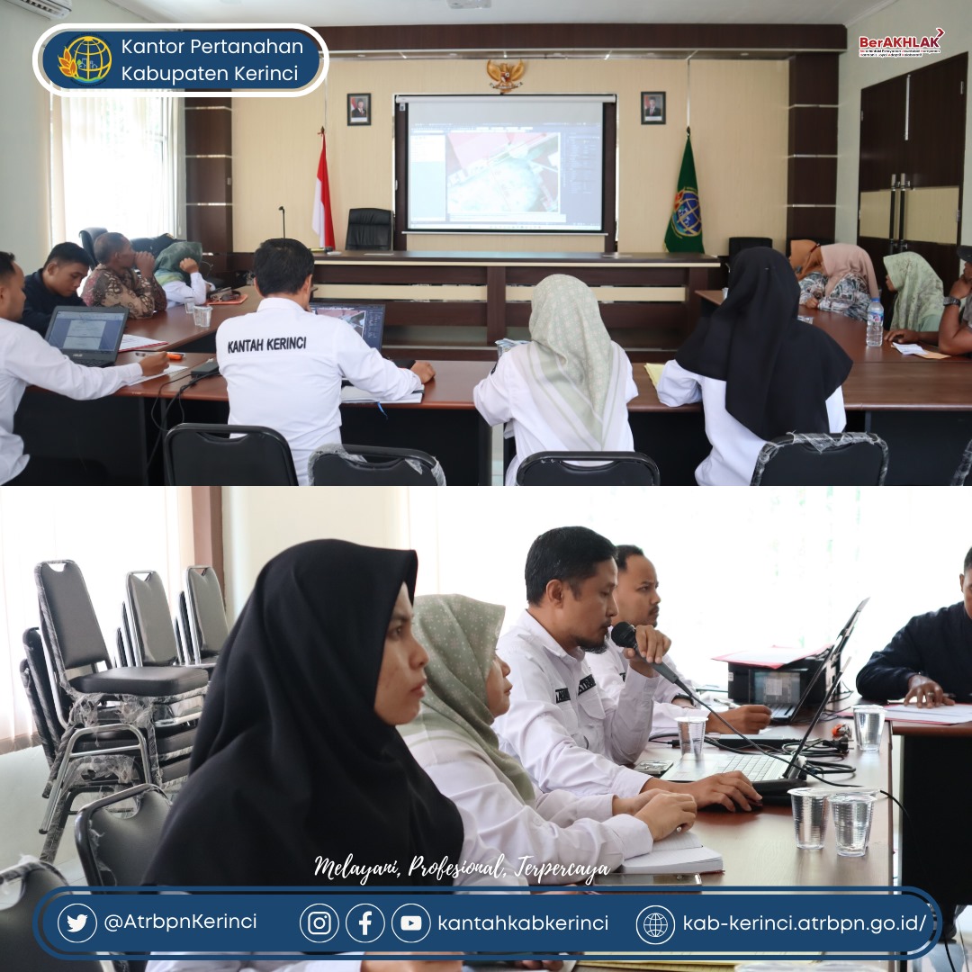 mediasi terkait pengaduan sengketa batas bidang tanah di Desa Tebat Ijuk Dili, Kecamatan Depati Tujuh, Kabupaten Kerinci