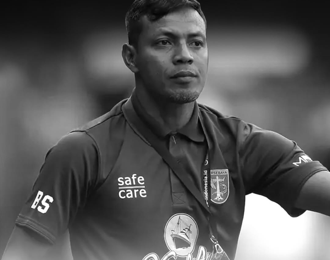 DUKA: Bejo Sugiantoro, legenda Persebaya Surabaya meninggal dunia pada Selasa (25/2).