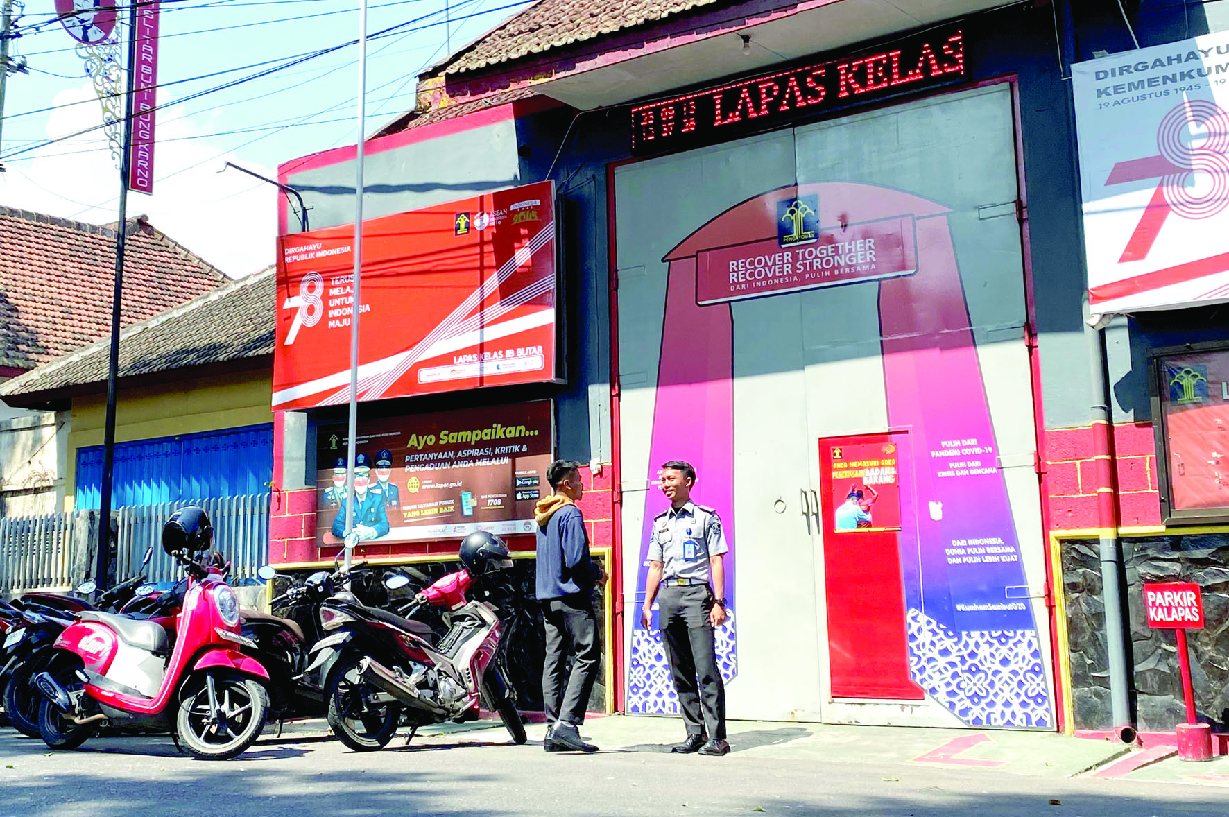 TETAP SAMA: Jadwal kunjungan di Lapas Kelas II B Blitar tidak ada yang berubah selama Ramadan 2025 atau tetap seperti biasa.