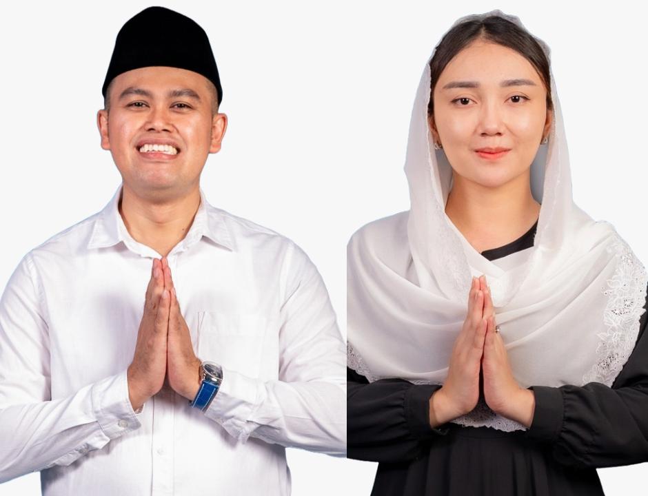 Wali kota Blitar dan wakilnya membuka opeh house di hari ketiga Lebaran.