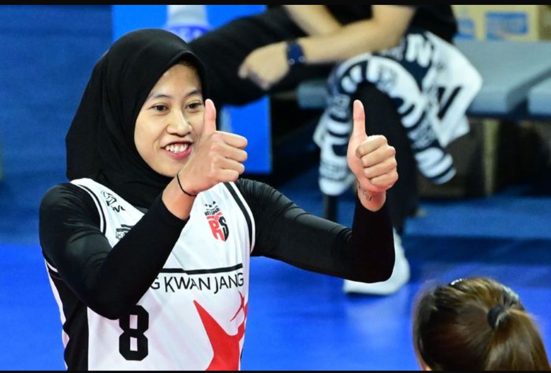 Atlet voli kebanggaan Indonesia ini berhasil mencetak 1.020 poin selama memperkuat tim Korea Selatan, Daejeon JungKwanJang Red Sparks