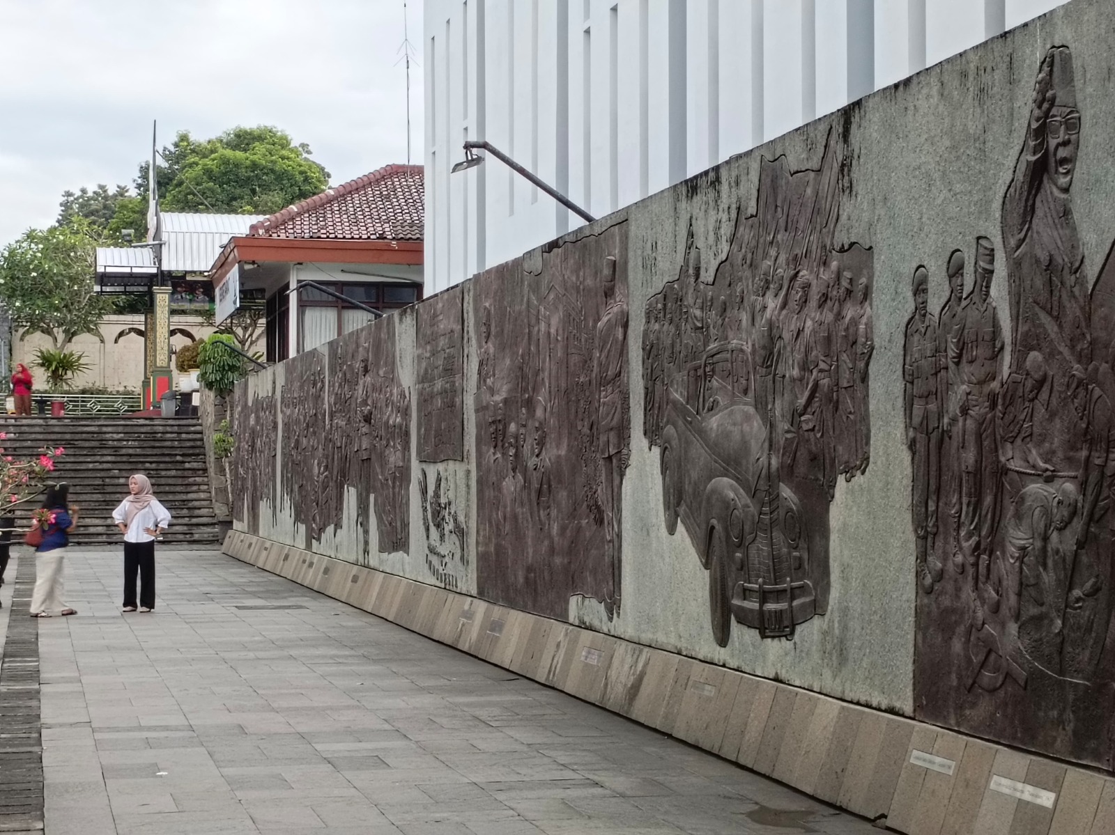 BANYAK AGENDA: Kompleks Perpustakaan Proklamator Bung Karno Kota Blitar pada Jumat (11/4/2025).