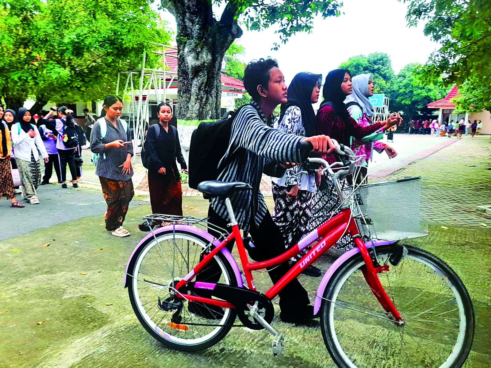 Penggunaan Sepeda Sekolah Dievaluasi