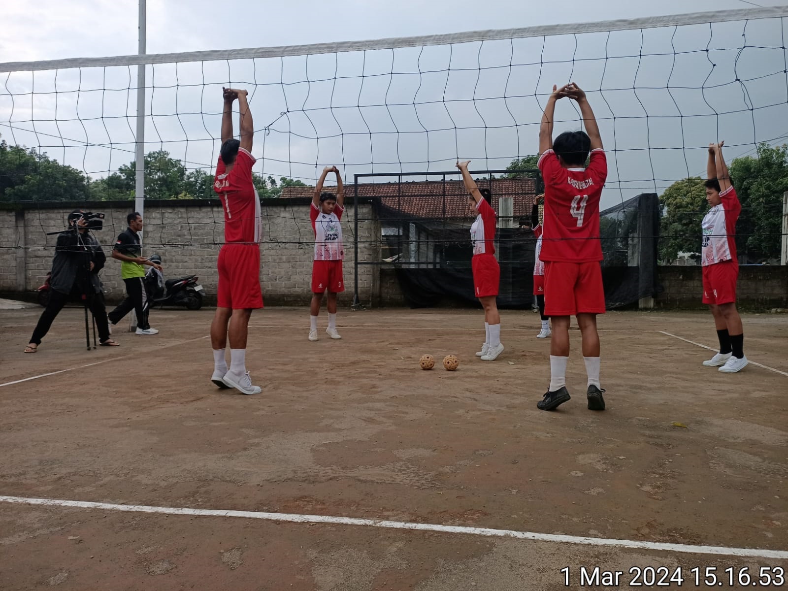 Atlet Takraw Kabupaten Blitar bakal tampil maksimal di ajang porprov Jatim 2025.