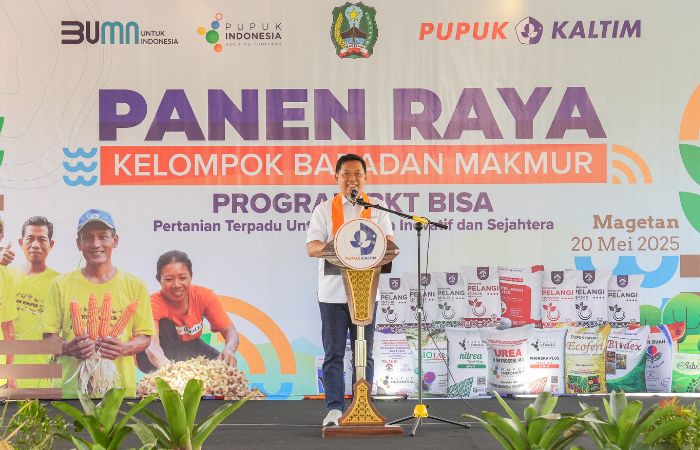 Direktur Utama Pupuk Kaltim Budi Wahju Soesilo