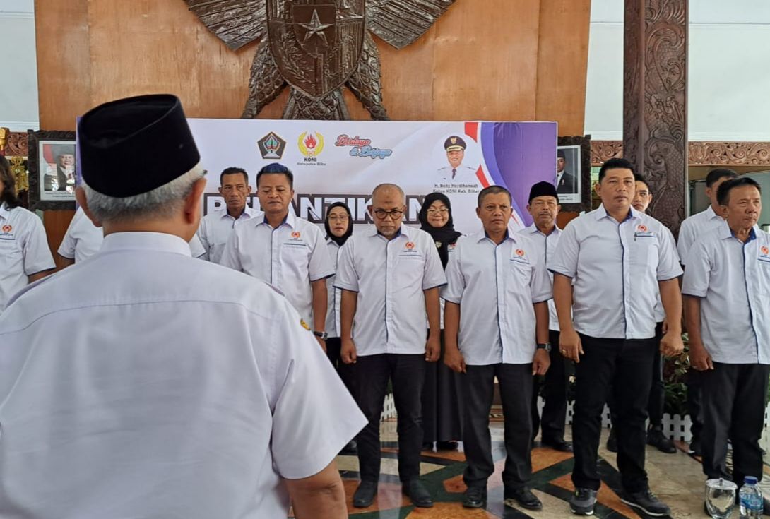 Pelantikan Koni Kabupaten Blitar di Pendopo Ronggo Hadi Negoro, Rabu (21/5)