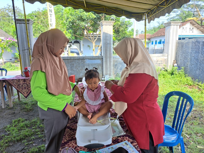 JANGAN LOYO: Kasus Stunting di Kabupaten Blitar tengah menjadi perhatian serius, meski menunjukkan penurunan angka.