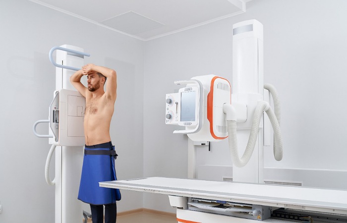 Radiologi klinik proteksi radiasi.