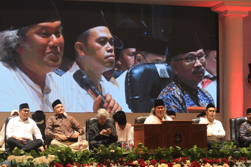 KHIDMAT: Selamatan Akbar Haul Bung Karno menjadi puncak Bulan Bung Karno, Jumat (20/6/2025).