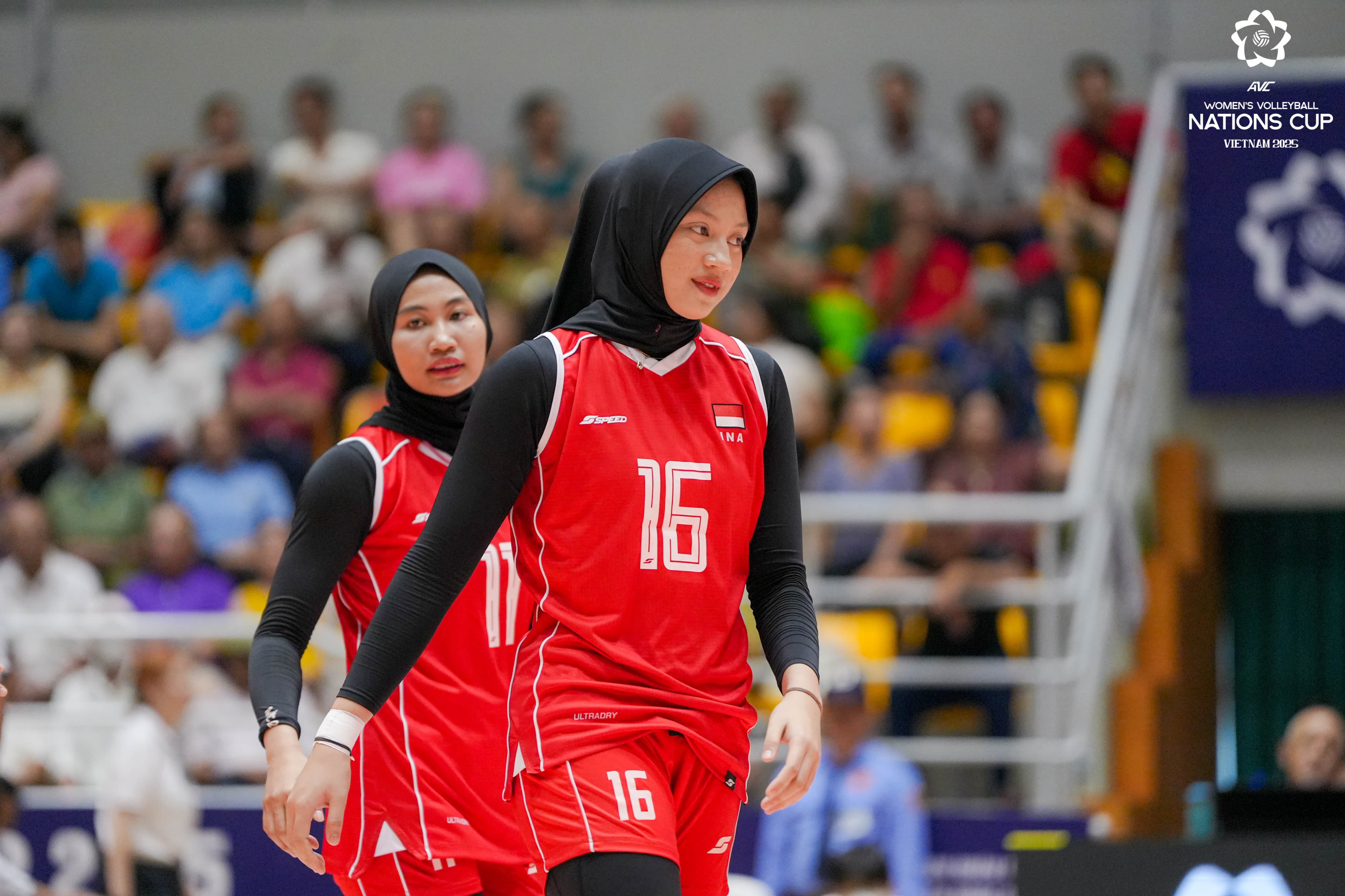 KUAT: Dinda Syifa Ammelia ketika tampil di ajang Nation Cup VIetnam 2025.
