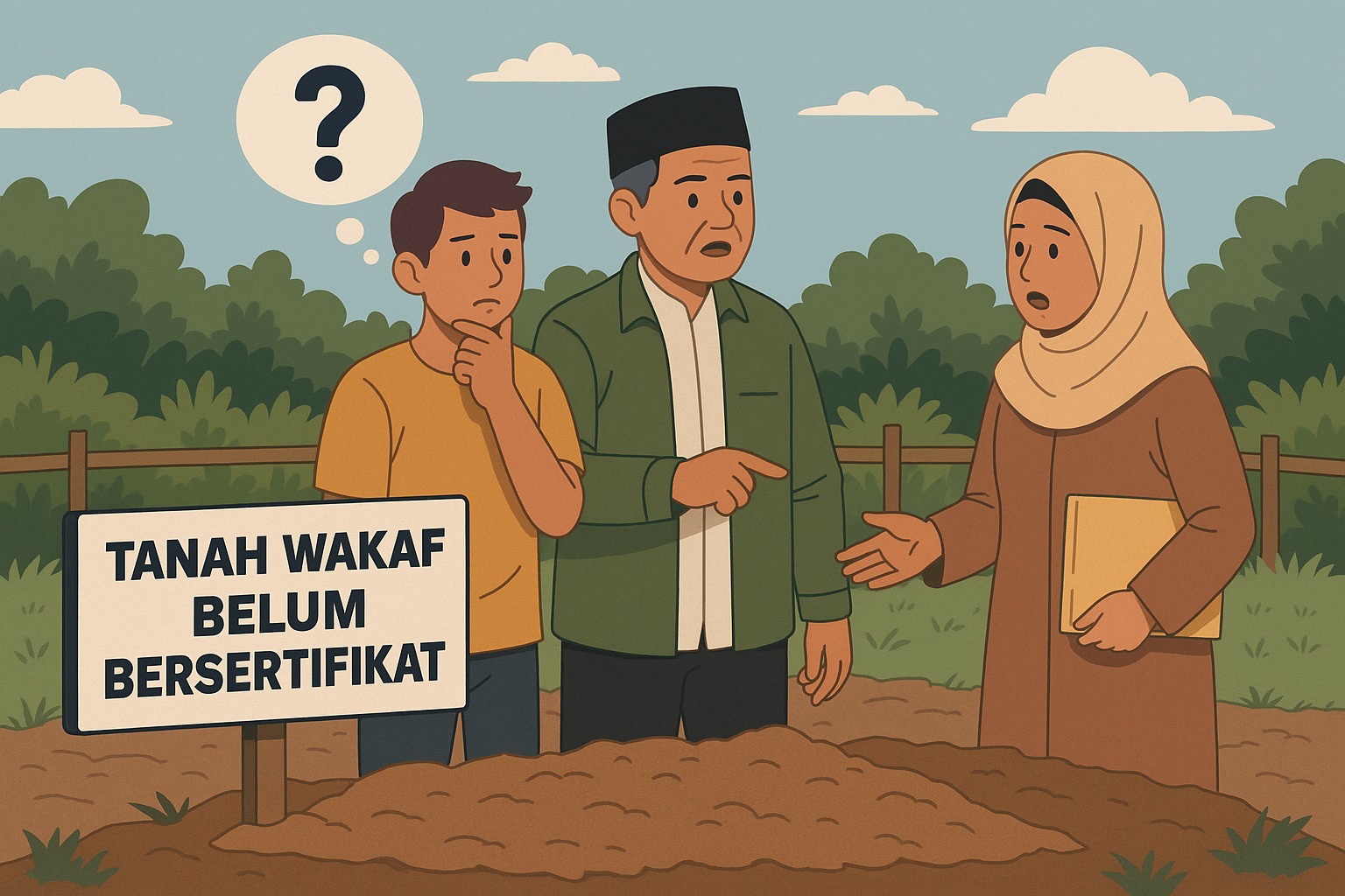 ILUSTRASI TANAH WAKAF