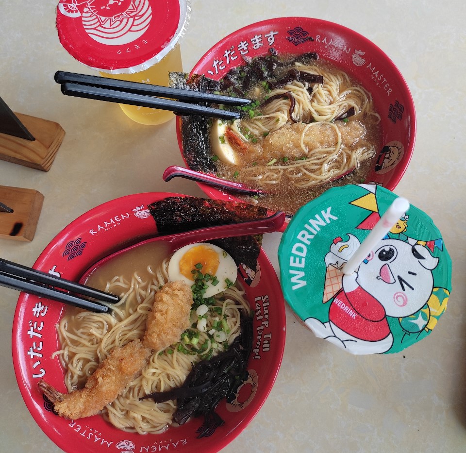 LEZAT: Sajian ramen, makanan khas Jepang yang ada di Kota Blitar.