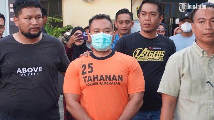 Pelaku Pencekikan Kurir JNT di Pamekasan