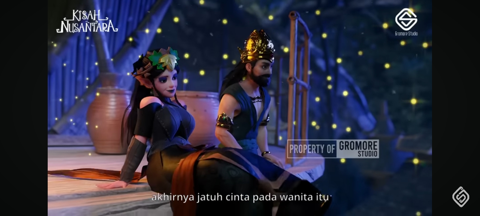 Di balik legenda Laut Selatan dan nama besar Nyi Roro Kidul, tersimpan kisah cinta yang tak biasa antara seorang raja dan wanita misterius dari dalam hutan.