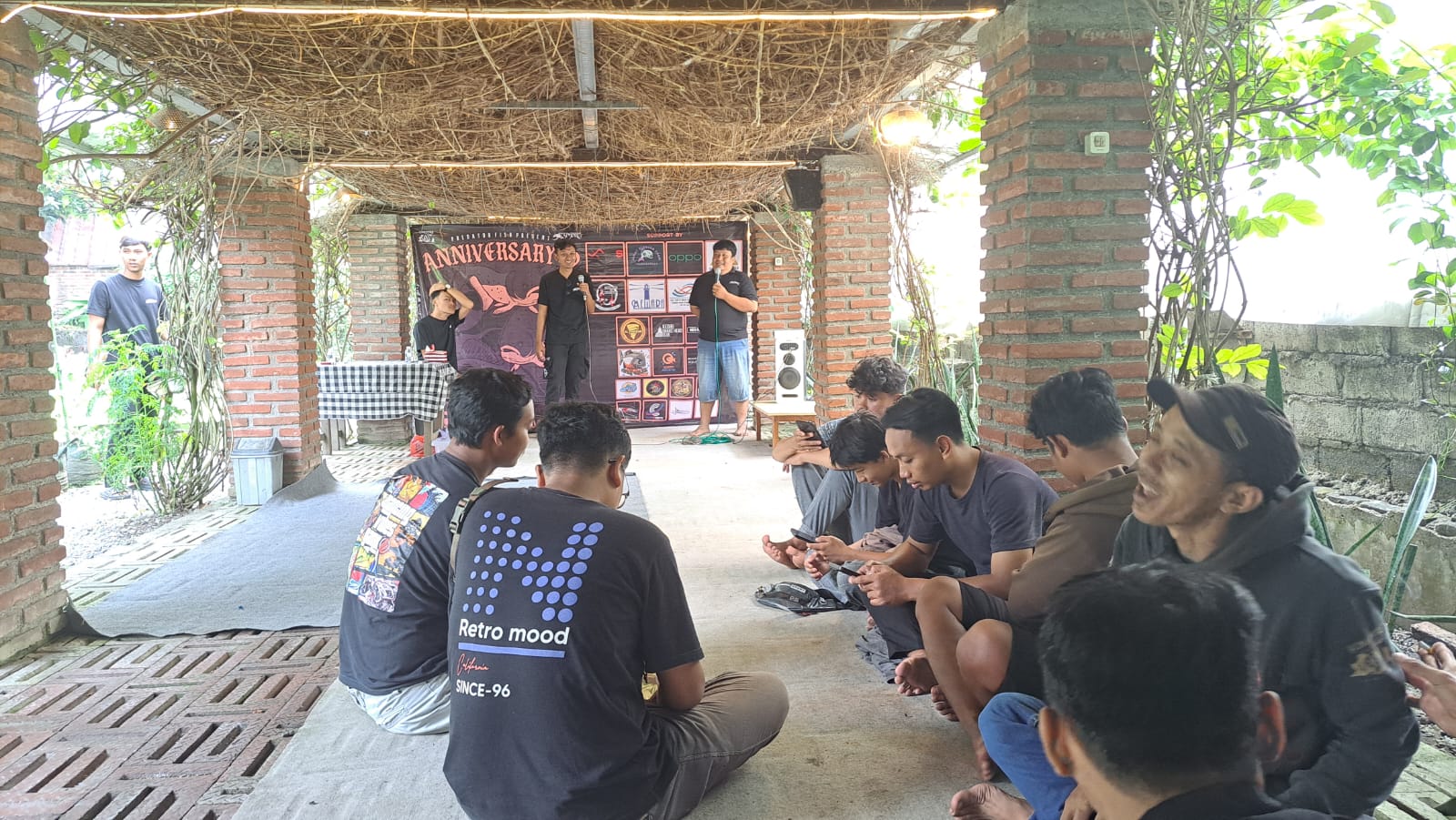 KOMPAK: Komunitas ikan predator alias Kampret Blitar rayakan ultah ke-9, Sabtu (12/7/2025).